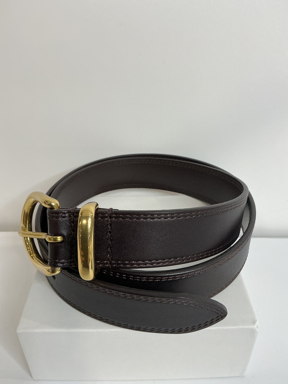 Allegra European Leather Belt